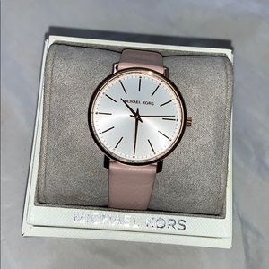 MK Pyper Rose Gold Pink Watch